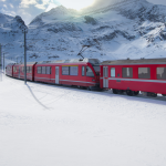 evidenza Trenino rosso del Bernina Saint Moritz Livigno cm viaggi tour operator